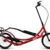 ElliptiGO 8C Long Stride Outdoor Elliptical Bike and Best Hybrid Indoor Exercise Trainer, Red