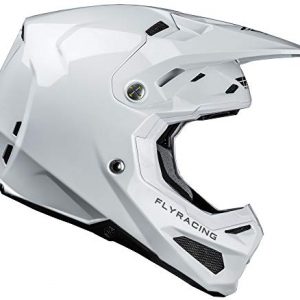 Fly Racing Formula Carbon Solid Helmet (White, Medium)