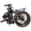 Gopowerbike Folding Electric GoCity Bicycle 20” 500W with A Removable 48v 10AH Lithium-Ion Battery - Lightweight and High Speed E-Bike - All Terrain Foldaway Sport Commuter Bicycle