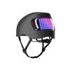 Lumos Matrix Smart Helmet (Charcoal Black) | Urban | Skateboard, Scooter, Bike Accessories | Adult: Men, Women | Front and Rear LED Lights | Turn Signals | Brake Lights | Bluetooth Connected