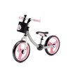 Kinderkraft Balance Bike 2WAY Next, Lightweight First Bicycle, No Pedals, 12 inches Wheels, with Ajustable Seat, Accessories, Bag, Bell, for Toddlers, for 2 3 4 5 Years Old Kids Toddlers, Pink