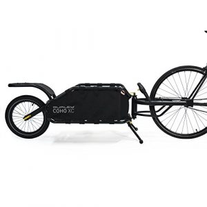 Burley Design COHO XC, Single Wheel Cargo Bike Trailer, Yellow, one Size (935102)