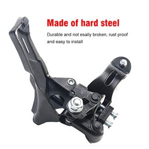 EKDJKK Front Bike Derailleurs, Universal Bicycle Steel Speed Changer TZ 30 Replacement for Bikes/Cruisers/Electric/Hybrid Mountain Cycle (Pull Up)