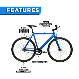 P3 Cycles Track Aluminum Single Speed Fixie Urban Bike
