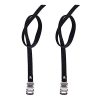 VANICE 1 Pair Bikes Pedal Toe Straps Universal Replacement Foot Pedal Straps for Excersise Stationary Bike/Bicycle