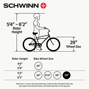 Schwinn Wayfarer Adult Bike Hybrid Retro-Styled Cruiser, 18-Inch/Medium Steel Step-Over Frame, 7-Speed Drivetrain, Rear Rack, 700C Wheels, Blue
