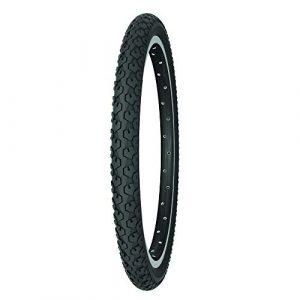 Michelin Country J Junior Front or Rear City Bike Tire for Asphalt and Trails, Tube Type Sealing, Black Sidewall, 16 x 1.75 inch