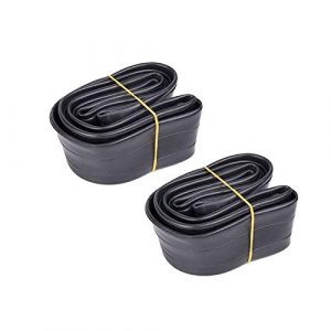 Rongbo Bike Replacement Inner Tubes,20" 24" 26" Schrader Valve BMX Bike Inner Tubes,Fit Width1.75/1.95/2.125 Bicycle Tires (26 Inch, 2Pack)