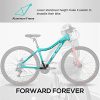 Hiland Aluminum Womens Mountain Bike,with Lock-Out Suspension Fork, 24 Speeds, 26/27.5 Inch for Women Ladys Bike,Mens Bicycle