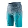 beroy Womens Cycling Shorts with Padded,Ladies Bike Shorts(L Blue)