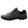 PEARL IZUMI Men's X-Alp Summit Cycling Shoe, Smoke Grey/Black, 45