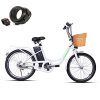 NAKTO Electric Bicycle for Women Men and Adults Ebike with Removable 250W/36V/10AH Lithium Battery,Electric Bike with Free Lock