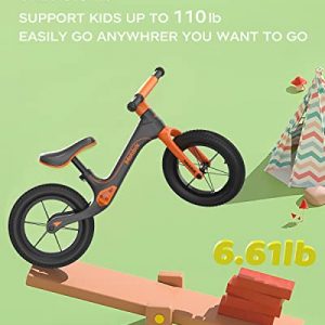 Balance Bike for 2 3 4 5 6 Year Old Boys Girls | 12