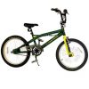John Deere Ride On Toys Kids Bicycle with Adjustable Seat for Kids Aged 4 Years and Up, 20 Inch, Green/Yellow