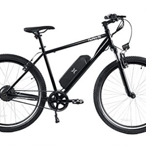 Hurley Electric Bikes Thruster E-All Road Electric Single Speed E-Bike (Navy, Medium / 17 Fits 5'4