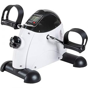 GOREDI Under Desk Bike Pedal Exerciser, Upper & Lower Peddler Exerciser for Seniors with Electronic Display, Foot Pedal Exerciser for Seniors,Arm/Leg Exercise