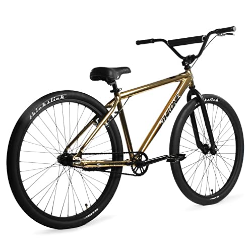 Throne Cycles The Goon 29" Bike Fixed-Gear Urban Bike (14K Gold)