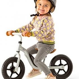 Chillafish Charlie Lightweight Toddler Balance Bike, Cute Balance Trainer for 18-48 Months, Learn to Bike with 10