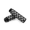 Leo and his friends 2 Pcs Alloy Bicycle Pegs BMX Pedals Fit 3/8 inch Axles (Black)