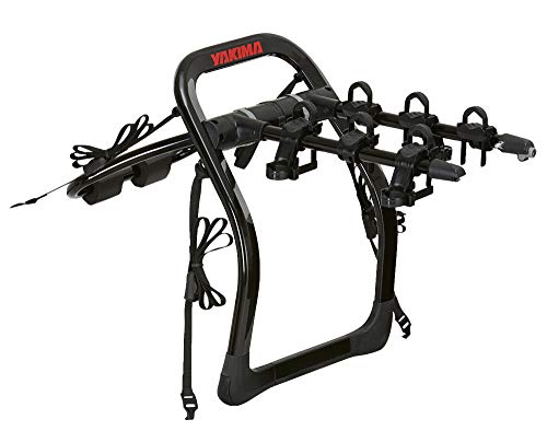 YAKIMA, FullBack Premium Trunk Bike Strap Rack, 3 Bike Capacity
