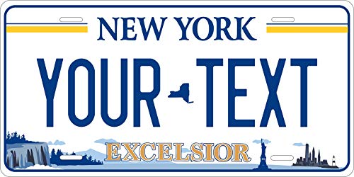 New York 2020 Personalized Custom Novelty Tag Vehicle Car Auto Motorcycle Moped Bike Bicycle License Plate