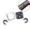 MTB Bike Road Bicycle c-Clips Clamps housing Hose Guide with Adhesive seat for Brake derailleur Shift Cables or Oil Tube, 4 pcs/Pack