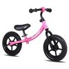 JOYSTAR 12 Inch Balance Bike for 2, 3, 4, and 5 Years Old Boys and Girls - Lightweight Toddler Bike with Adjustable Handlebar and Seat - No Pedal Bikes for Kids Birthday Gift