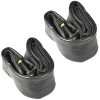 HQRP 16" x 1.75/1.8/1.9/1.95/2/2.1/2.125 Bike Tire Inner Rubber Interior Tube Schrader Valve for Kids, BMX, Stroller, Cruisers, Electric, and Folding Bicycles (2-Pack)