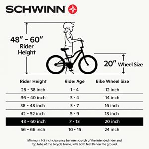 Schwinn Koen & Elm Toddler and Kids Bike, 20-Inch Wheels, Training Wheels Not Included, Purple