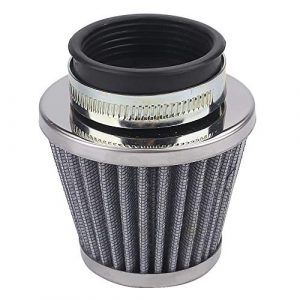 Tvent 42mm Air Filter 45 Degree Angled Replacement for 125cc-150cc 200cc 250cc Motorcycle ATV Quad Scooter GY6 PZ24 PZ30 CG 1.65in