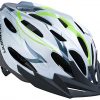 Schwinn Traveler Bike Helmet, Adult, White/Green