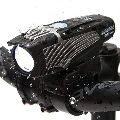 NiteRider Lumina 900 Boost USB Rechargeable MTB Road Commuter LED Bike Light Powerful Lumens Water Resistant Bicycle Headlight, LED Front Light Easy to Install Cycling Safety