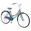 24 Inch Comfort Bike for Women Girls, Single Speed Women's Beach Cruiser Bicycle with Soft Seat Cushion, Comfortable City Bike for Commuting