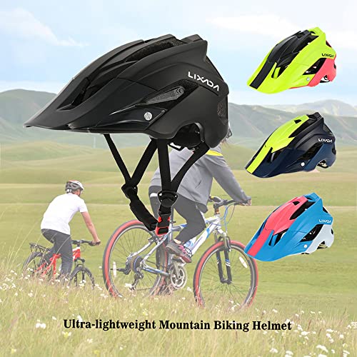 Lixada Mountain Bike Helmet Cycling Bicycle Helmet Sports Safety Protective Helmet 13 Vents Comfortable Lightweight Breathable Helmet for Adult Men/Women