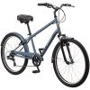 Schwinn Regioneer Mens Hybrid Comfort Bike, 26-Inch Wheels, 7 Speed, 17-Inch Steel Frame, Alloy Linear Brakes, Blue