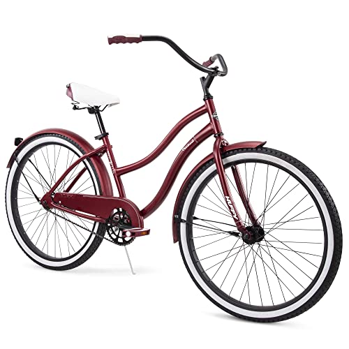 Huffy 26" Cranbrook Women's City Cruiser Bike, Dark Red