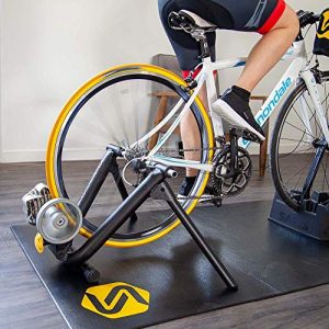 Saris Fluid2 Smart Equipped Indoor Bike Trainer, Includes Speed Sensor