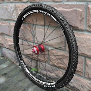 26/27.5×1.95 Mountain Bike Tires， MTB Performance Tire，Bicycle Cross Country Tire 24/26/27.5 for Mountain, Non-Slip, Durable, AM, City Bike (26×1.95)