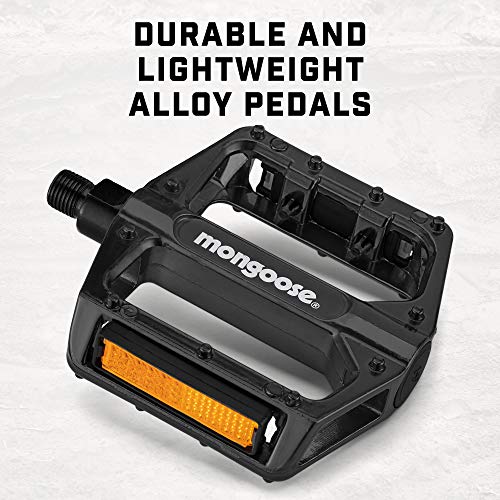 Mongoose Mountain Bike Pedal Fits 9/16" & 1/2" Pedals