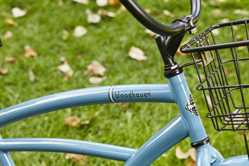 Huffy Woodhaven 26 Inch Men's Cruiser Bike - Stone Blue Gloss