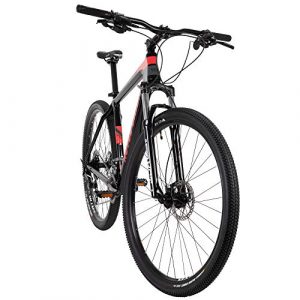 Royce Union RCF Lightweight Carbon Mountain Bike, Matte Black, 29 inch Wheels / 17.5 Inch Frame
