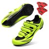 FEETCITY Men's Road Bike Cycling Shoes Women Riding Shoes with Compatible Cleat Shoe with SPD and Delta Lock Pedal Bike Shoes