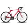 Hiland Road Bike 700c Racing Bike Aluminum City Commuter Bicycle with 21 Speeds Red 57CM