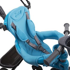Joovy Tricycoo 4.1 Kid's Tricycle, Push Tricycle, Toddler Trike, 4 Stages, Blue