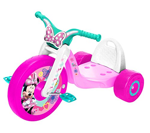 Minnie 15" Fly Wheel Junior Cruiser, 1 Ride-on, Ages 3-7, Pink/White, 20" W x 22.5" H x 32.83" L
