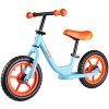 Albott Sport Balance Bike Toddler Bike Footrest Lightweight w/Adjustable Seat Handlebar Height & 12 Inch Inflation-Free EVA Tires, Toddler Training Bike for Child Age 18 Months 2 3 4 5 (Sky Blue)