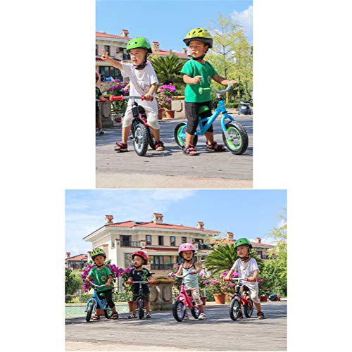 GFYWZZ Balance Bike 10 Inch Wheels Steel Frame, Foam Tyres, Kids No Pedal Walking Bike for 2 3 4 Year Old Boy Girl Training Bicycle