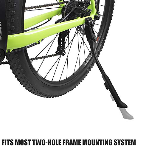 BV Adjustable Rear Mount Bicycle Bike Kickstand for 24" - 29" Mountain Bike/Road Bike/BMX/MTB (18mm (Hole Distance))