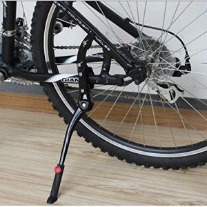 BlueSunshine Rear Mount Bicycle Kickstand Adjustable Aluminum Alloy Bike Stand fits 24