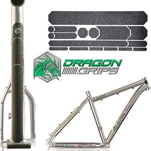 Dragon Grips Mountain Bike Frame Protection Tape Decal Kit- MTB Frame Guard wrap | Protects Your Bike Frame from Damage for downtube, chainstay, Cable, Handlebar Shield- Gravel Bike,Downhill, BMX